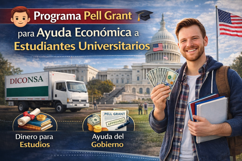 👨🏻🦰 Programa Pell Grant para Ayuda Económica a Estudiantes Universitarios
