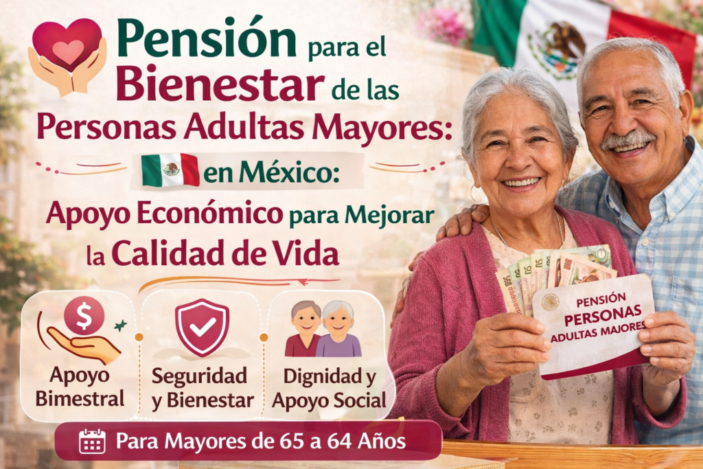 ❤️‍🩹 Pensión para el Bienestar de las Personas Adultas Mayores